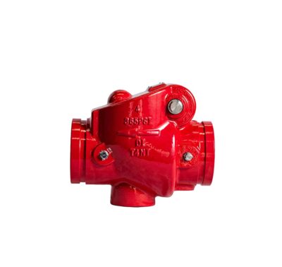 Válvula de retención a clapeta. Ranurada UL/FM