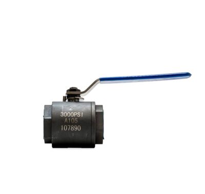 Válvula esférica. Forjada A105.  2 cuerpos. 3000. NPT