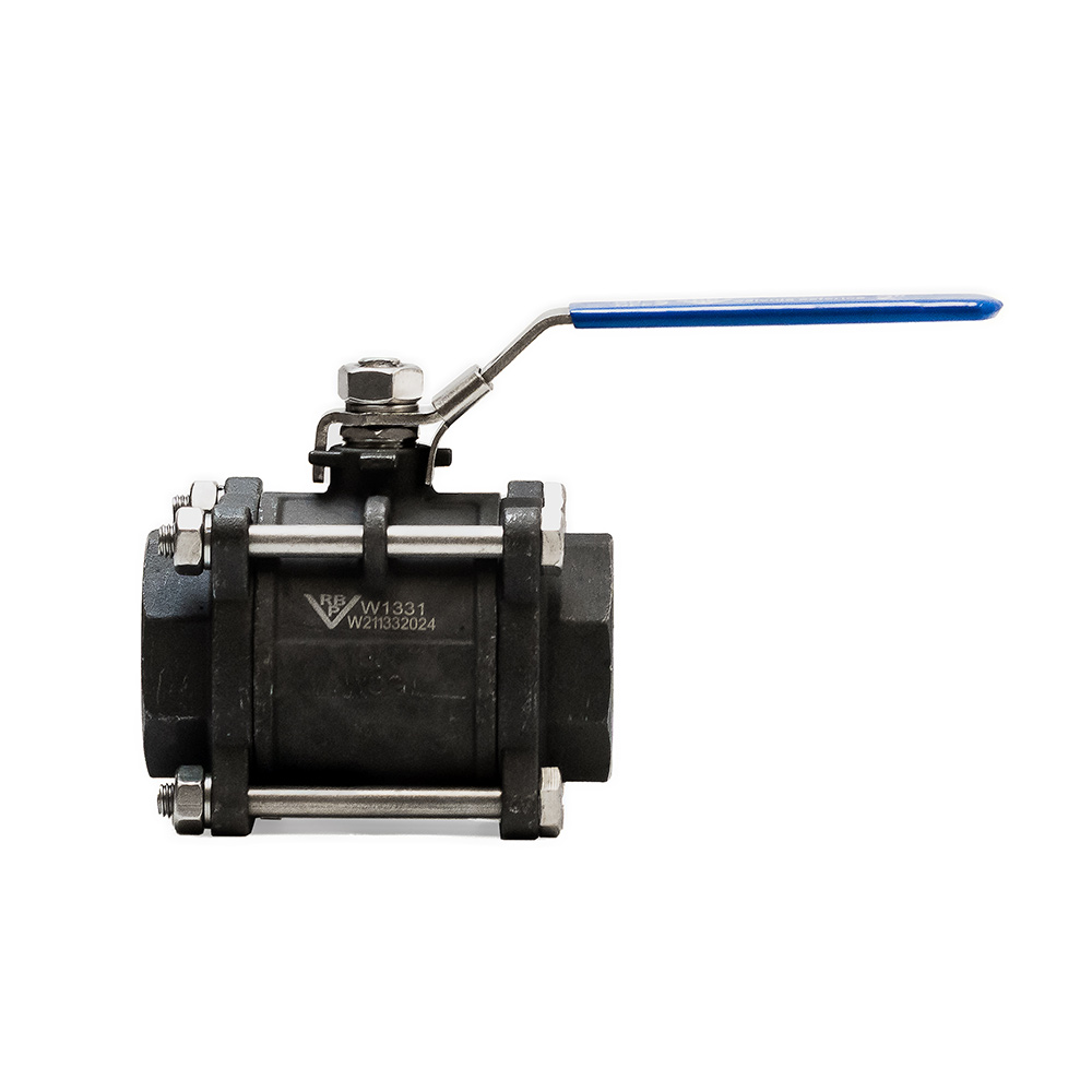 Válvula esferica 3 cuerpos 1000 WOG