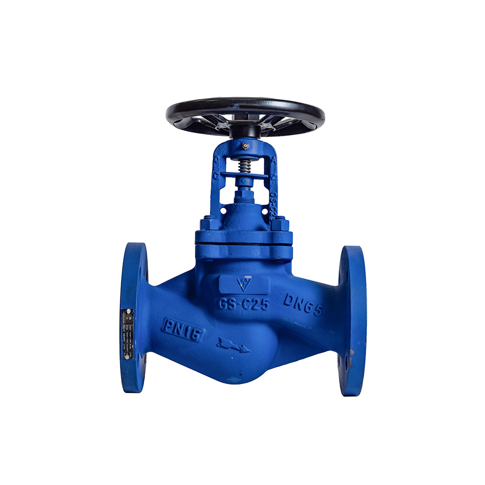 Válvula Globo PN16. Bridada con Fuelle