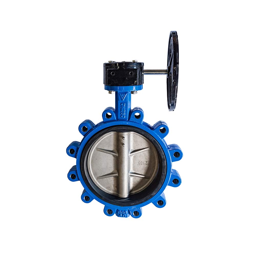 Válvula mariposa LUG. Accionamiento a palanca o a volante con reductor - Imagen 4