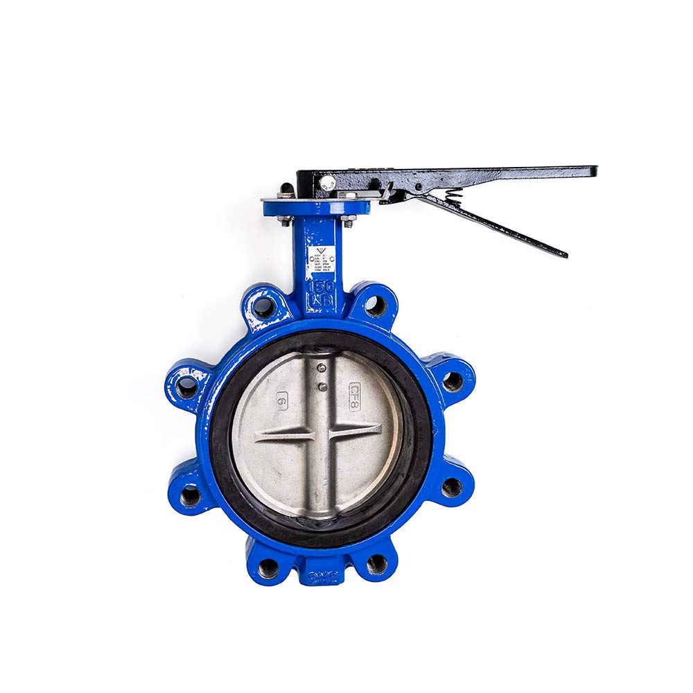 Válvula mariposa LUG. Accionamiento a palanca o a volante con reductor - Imagen 3