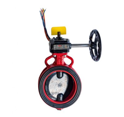 Válvula Mariposa Wafer, UL/FM, C/ reoductor. Tamper y Switch